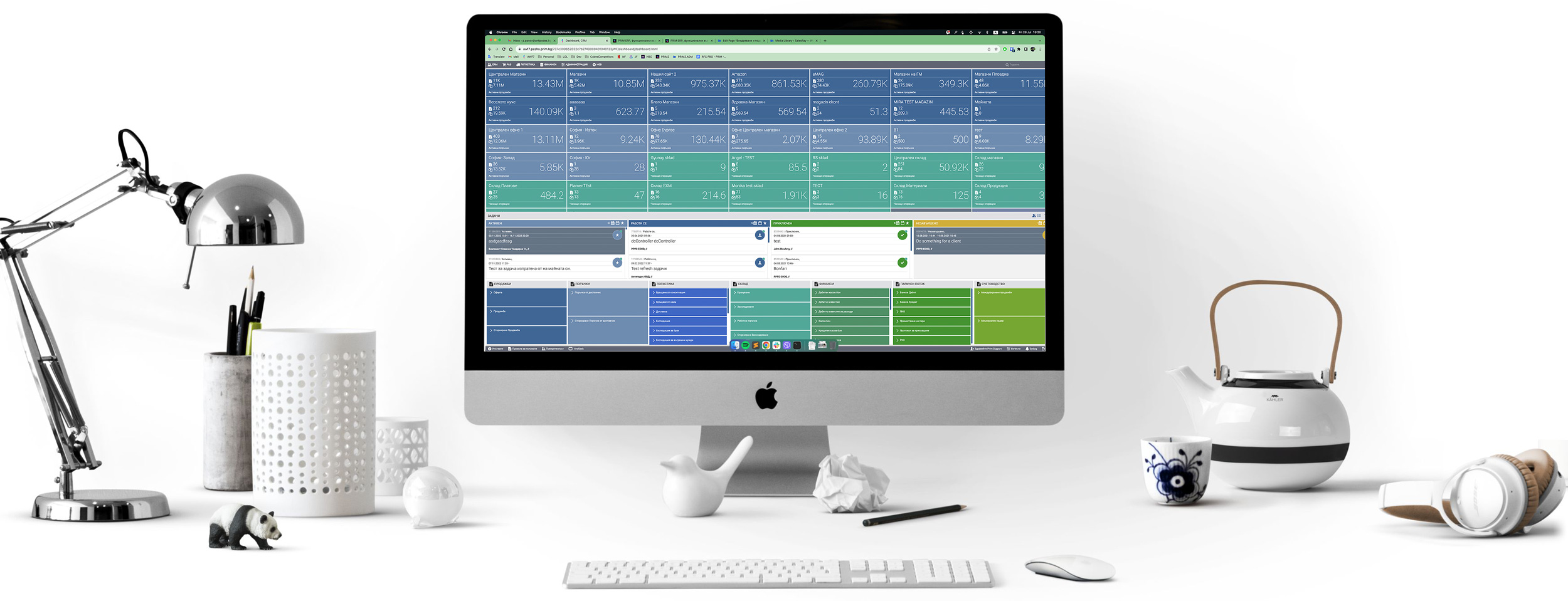 Cloud based ERP system Prim.io